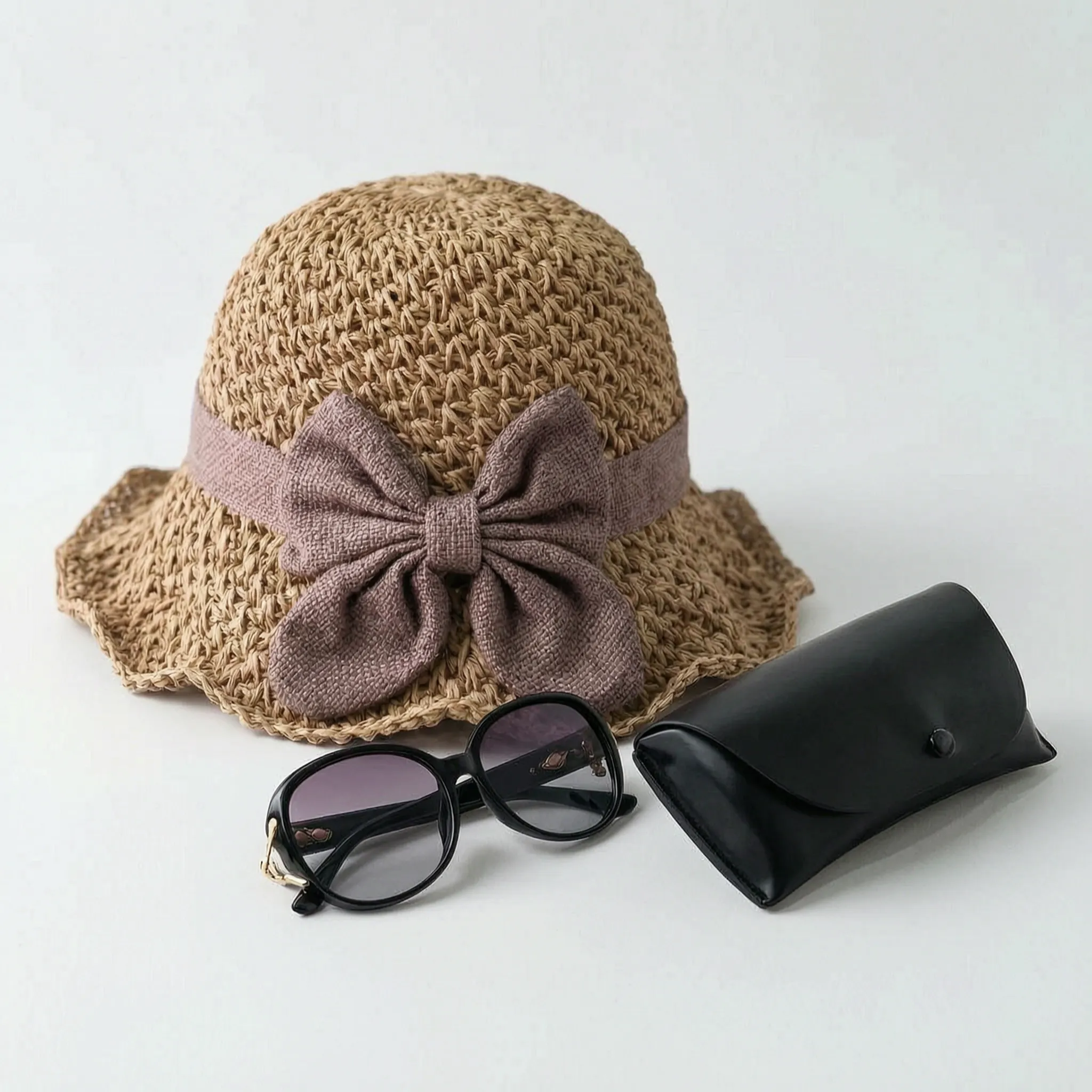 Vientia - Woven Summer Sun Hat  Vientia