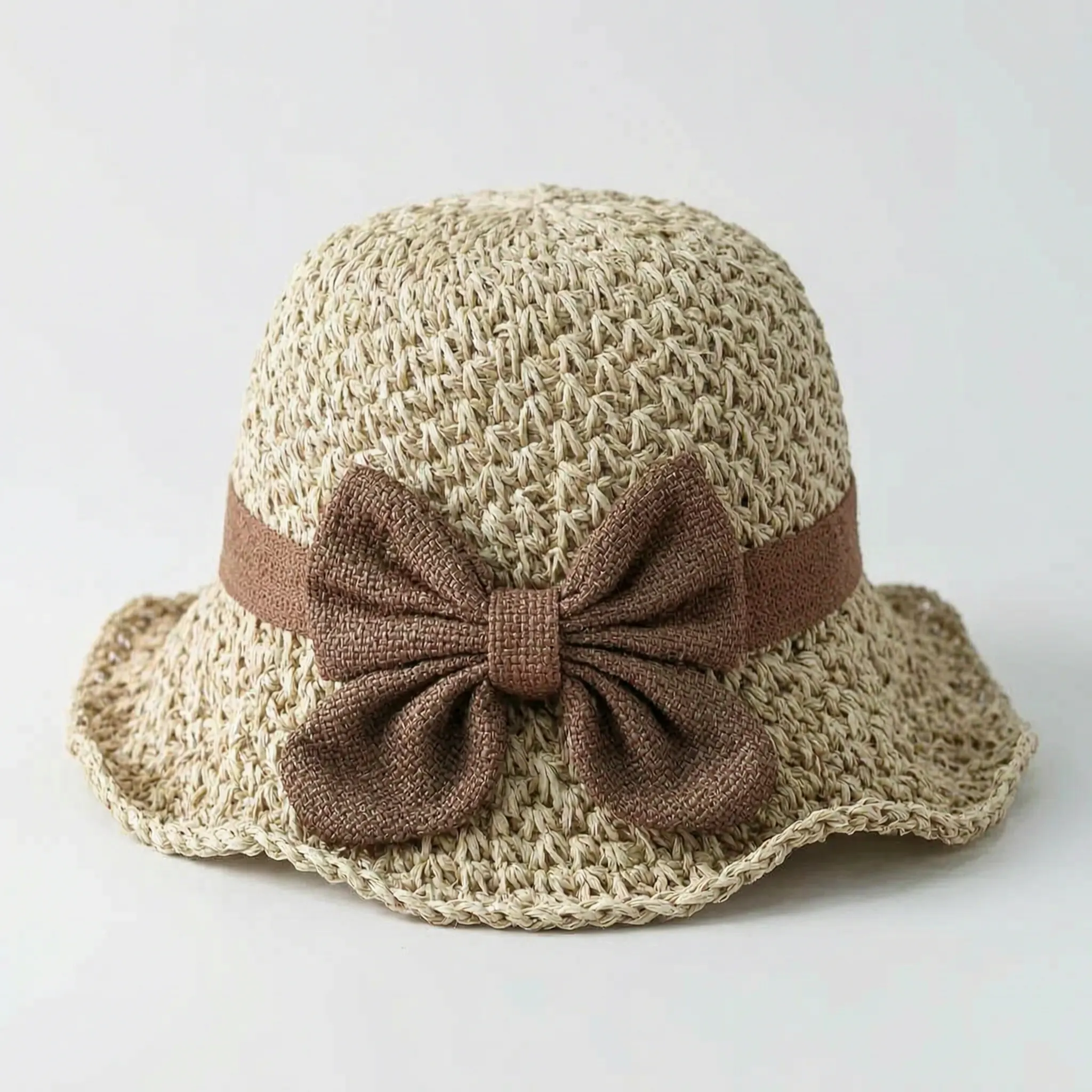Vientia - Woven Summer Sun Hat  Vientia