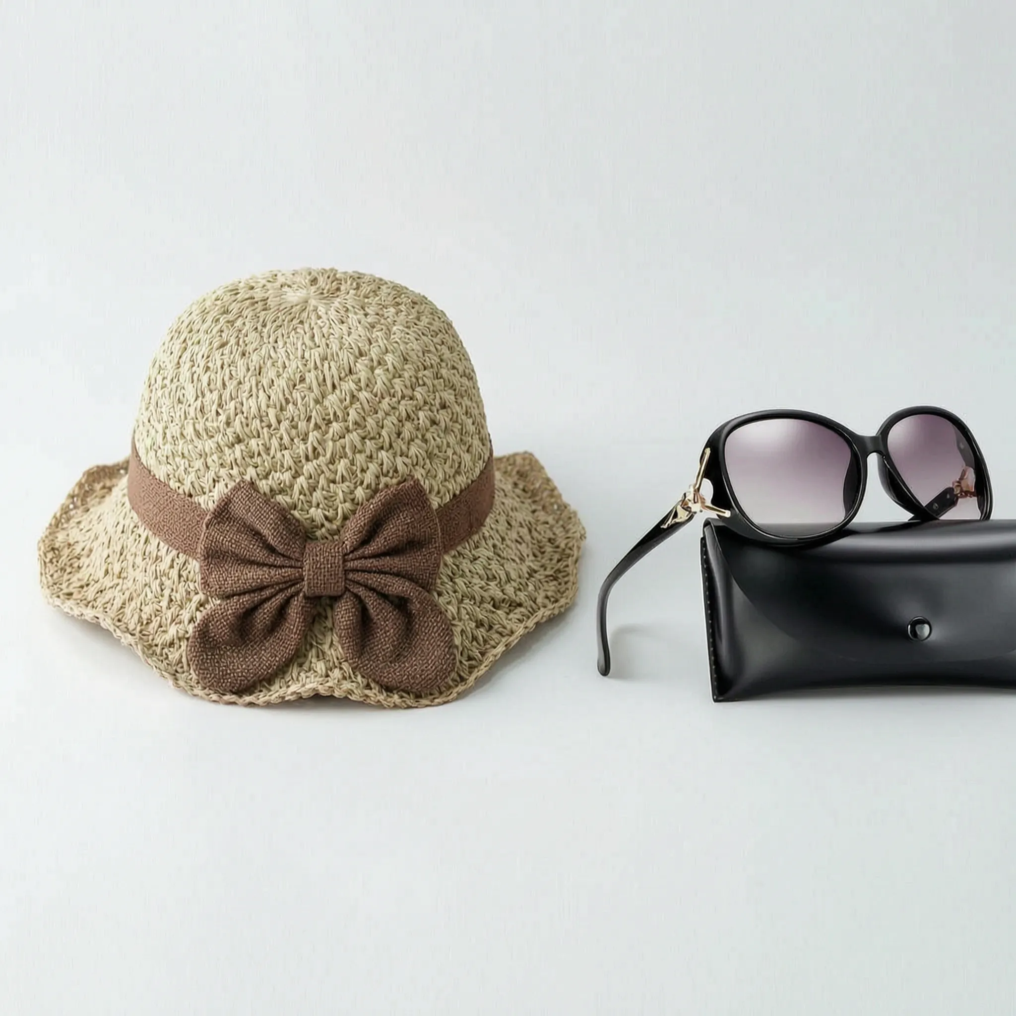 Vientia - Woven Summer Sun Hat  Vientia