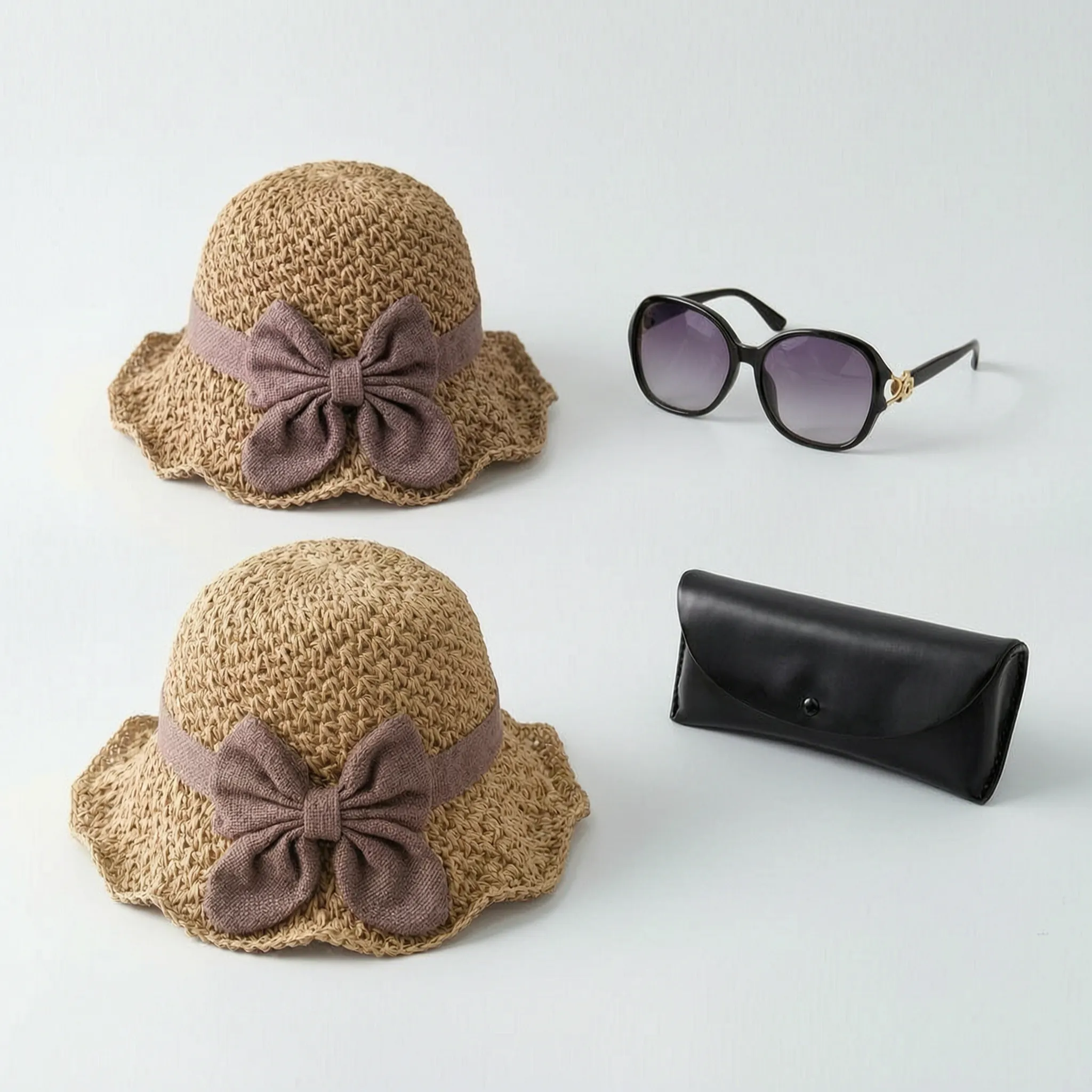 Vientia - Woven Summer Sun Hat  Vientia