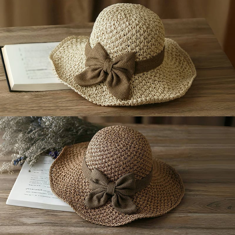 Vientia - Woven Summer Sun Hat  Vientia