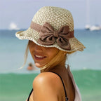 Vientia - Woven Summer Sun Hat  Vientia