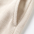 WaffleTide - Textured Waffle-Knit Casual Shorts 