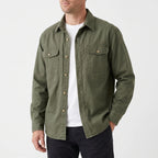 Wardale - Casual Long-Sleeved Overshirt