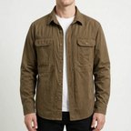 Wardale - Casual Long-Sleeved Overshirt