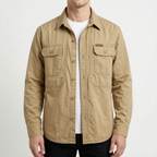 Wardale - Casual Long-Sleeved Overshirt